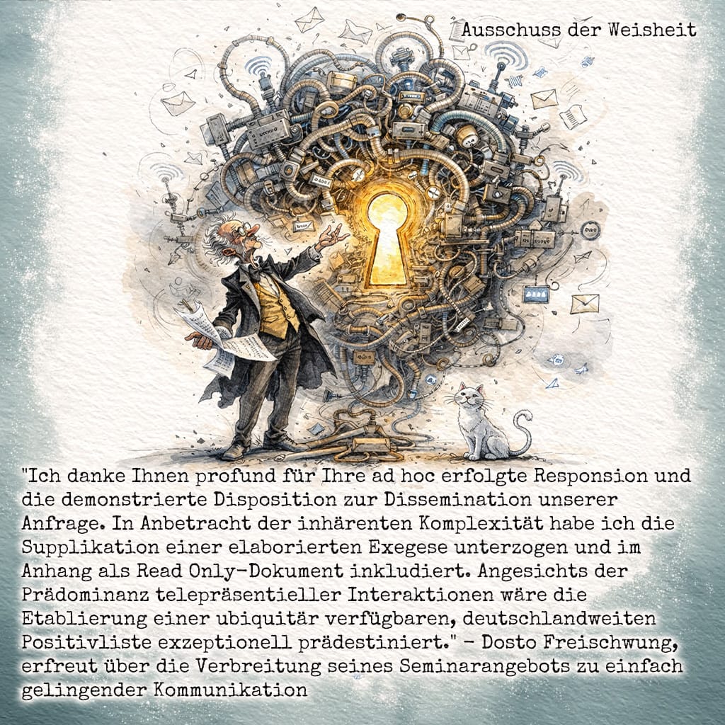 Dosto Freischwung über die Verbreitung seines Seminarangebots zu einfach gelingender Kommunikation